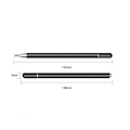 Miniatyrbild 3 av 3: Universal Stylus Pen för iPad & Android Svart