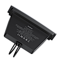 Miniatyrbillede 6 af 10: Hub Baseus T-Space med USB-C til USB-C kabler til Tesla Cars (sort)