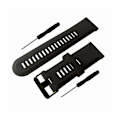 Miniatyrbillede 2 af 3: Silikone urrem til Garmin Fenix 3 HR Sort