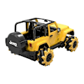 Miniatyrbild 4 av 4: Fjärrstyrd bil 1:16 Double Eagle (gul) Jeep (drift) E348-003