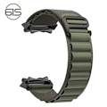Miniatyrbillede 1 af 5: Nylon Loop Strap til Amazfit T-Rex 3 Grøn