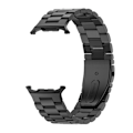 Miniatyrbillede 1 af 4: Rustfrit stålrem til Samsung Galaxy Watch 8 Sort