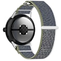 Miniatyrbild 3 av 3: Google Pixel Watch 3 Trail utomhus nylonrem Grå+grön 41 mm