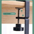 Miniatyrbillede 3 af 7: Kabelskjuler til skrivebord Sort