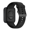 Miniatyrbillede 4 af 5: SKG V9 Pro, Amazfit Bip5 Unity flydende silikone urrem Sort