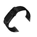 Miniatyrbillede 4 af 4: Nylon urrem til Honor Band 6 / Huawei Band 6 Sort