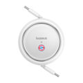 Pikkukuva 1 / 8: Baseus USB-C - USB-C 100 W latauskaapeli (valkoinen) Bayern Edition
