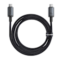 Miniatyrbillede 5 af 10: Hurtigopladningskabel Baseus Crystal Shine USB-C til USB-C 100W, 1,5m, 20Gb (sort)