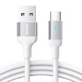 Miniatyrbild 1 av 2: Kabel till Micro USB-A / 2,4A / 2m Joyroom S-UM018A10 (vit)