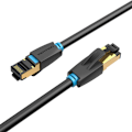 Miniatyrbild 3 av 4: Nätverkskabel CAT8 SFTP-ventil IKABL RJ45 Ethernet 40Gbps 10m Svart