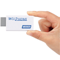 Miniatyrbillede 2 af 11: INF Nintendo Wii til HDMI-adapter - fuld HD 1080p Sort