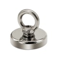 Miniatyrbillede 1 af 5: Super stærk neodymmagnet / fiskemagnet Sølv 20 mm