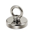 Pikkukuva 1 / 5: Erittäin vahva neodyymimagneetti / kalastusmagneetti Hopea 20 mm
