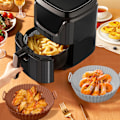 Miniatyrbillede 5 af 5: Air Fryer silikoneskål 3.6-7.2 l Grå