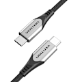Miniatyrbild 3 av 5: USB-C till USB-C 60 W kabel Ventilation TAAHD 0,5 m (grå)