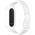 Miniatyrbild 2 av 4: Universellt silikonarmband för Xiaomi Mi Band 9, 8, 7, 6, 5 Vit