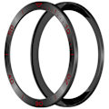Miniatyrbillede 2 af 5: Premium Garmin Tactix 8 AMOLED Bezel - Sort & Rød Accent