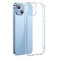 Pikkukuva 5 / 9: Baseus SuperCeramic läpinäkyvä lasikotelo ja karkaistu lasisetti iPhone 14 Plus -puhelimelle