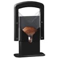 Bagel Slicer -leipäleikkuri turvallisella kahvalla Black Black