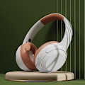 Pikkukuva 2 / 8: Retro White DR83 Bluetooth -kuulokkeet: Mukaansatempaava ääni