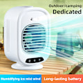Miniatyrbillede 4 af 7: Kølende Misting Fan - Smart Desktop Air Cooler med 3 hastigheder