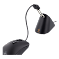 Miniatyrbild 4 av 8: Mouse Bungee retractable arm for wired mice black/silver