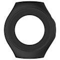 Pikkukuva 4 / 6: Yhteensopiva Huawei Watch 5 (42 mm) silikonisuojakuori – Suojaa naarmuilta Musta
