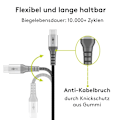Miniatyrbild 5 av 10: USB-C™ till USB-A textilkabel med metallkontakter 2 m