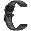 Miniatyrbild 5 av 5: Tvåfärgat Klockarmband för Garmin Fenix/Epix Flerfärgad 20 mm