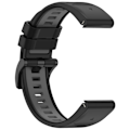 Miniatyrbillede 5 af 5: Hurtig-release horisontale linjer Tofarvet armbåndsurrem til Garmin Fenix MultiColor 20 mm