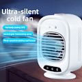 Miniatyrbillede 6 af 7: Kølende Misting Fan - Smart Desktop Air Cooler med 3 hastigheder
