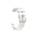 Pikkukuva 1 / 3: Valkoinen silikonikellon ranneke 20 mm Garmin Active 5, Venu 2 Plus -laitteelle Valkoinen