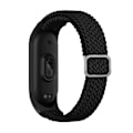 Pikkukuva 1 / 4: INF Kellon ranneke nylon Xiaomi Mi Band 3/4/5/6/7/NFC:lle Musta