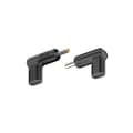 Pikkukuva 1 / 4: 2-Pack Type-C Naaras - 20V Kulmattu DC Uros PD Trigger Sovitin - 100W USB-C Virransyöttö