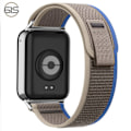 Miniatyrbillede 1 af 3: Redmi Watch 4 flettet nylon urrem Blå + Grå