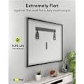 Miniatyrbillede 6 af 9: Ultraslim TV-vægbeslag Basic FIXED (XL), sort
