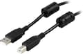 Pikkukuva 3 / 3: USB 2.0 cable Type A male Type B male ferrite cores 5m black