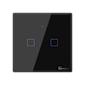 Miniatyrbild 3 av 10: Touchljusomkopplare WiFi + RF 433 Sonoff T3 EU TX (2-kanals)