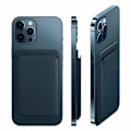 Miniatyrbillede 2 af 5: INF Magnetisk kortholder til iPhone 12/13 serie PU læder Sort