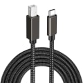 Miniatyrbillede 1 af 5: INF USB-B til USB-C printerkabel Sort 2 m