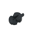 Miniatyrbillede 2 af 6: 4-pak Violin Mute til Øvelse, Gummi Violin Lyddæmper, Ultra Øvningsmute Sort