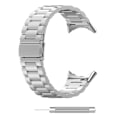 Miniatyrbild 6 av 6: Klockarmband i rostfritt stål för Google Pixel Watch 3 Silver 41 mm