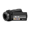 Miniatyrbillede 1 af 8: INF Videokamera 4K UHD / 48MP / 16x zoom vidvinkel / 32GB kort / mikrofon