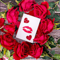 Miniatyrbillede 3 af 4: Sæt med 16 hjertestickers til Valentinsdag