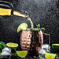 Miniatyrbillede 5 af 5: Elegant Cocktailglas i Hammeret Kobber S