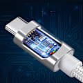 Miniatyrbild 5 av 6: Typ-C till Typ-C Laddningskabel  - PD60W, 480 Mbps 2 m