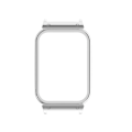 Pikkukuva 3 / 3: Kellon kehys Xiaomi Band 8 Prolle - 20 mm:n metallikehys Hopea