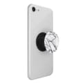 Miniatyrbild 8 av 9: Dove White Marble Avtagbart Grip med Ställfunktion