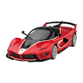 Pikkukuva 3 / 6: RASTAR Ferrari 1:18 FXXK kauko-ohjattu RC-auto itsekokoonpanoon (punainen)
