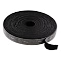 Miniatyrbild 4 av 4: Hook and loop fastener cable ties, width 20mm, 5m, black